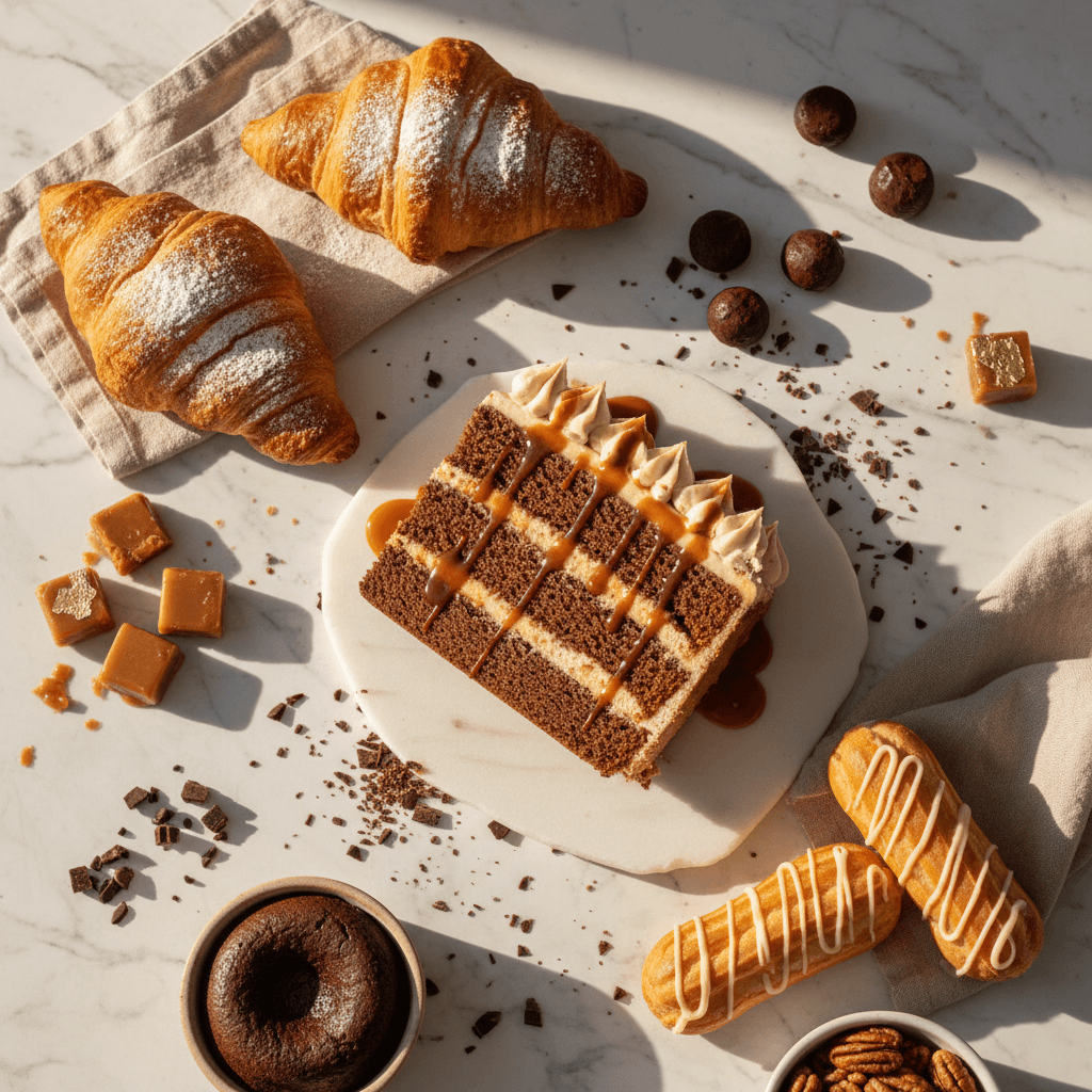 Assorted house-made desserts and pastries